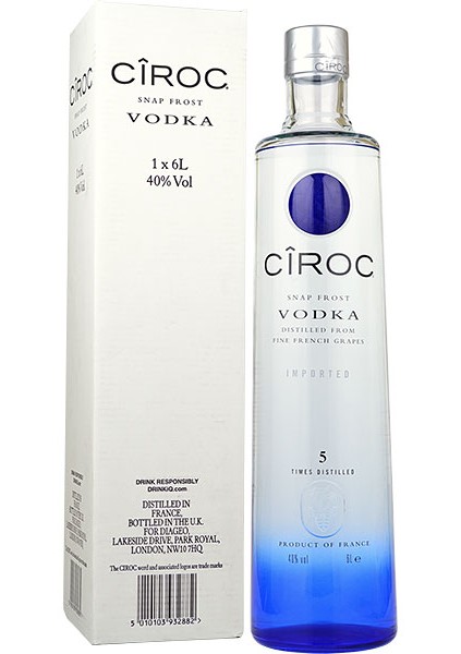 Vodka Ciroc 6L