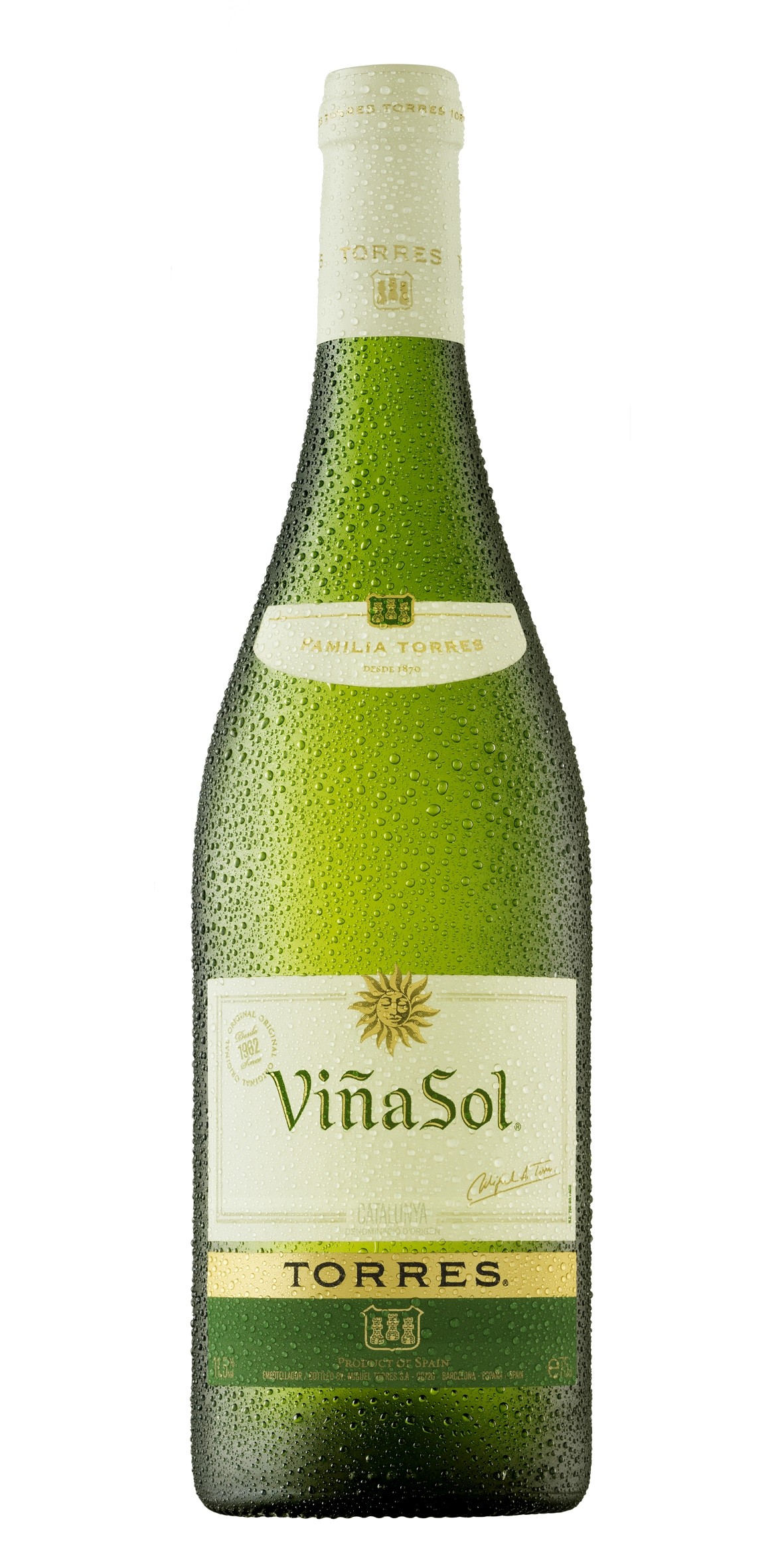 verkoper Vochtig Uit Viña Sol 2012 | Bodegas Torres kopen Witte wijnen online